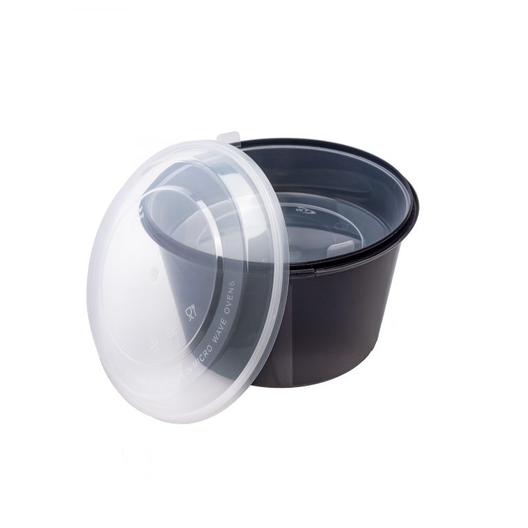Tampered Proof Series - Bowl Tabaoware - Stacked Compartments, Raised Lid