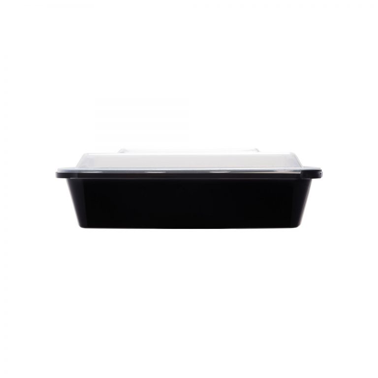 Tampered Proof Series - Rectangular Tabaoware - One Compartment, Raised Lid 1