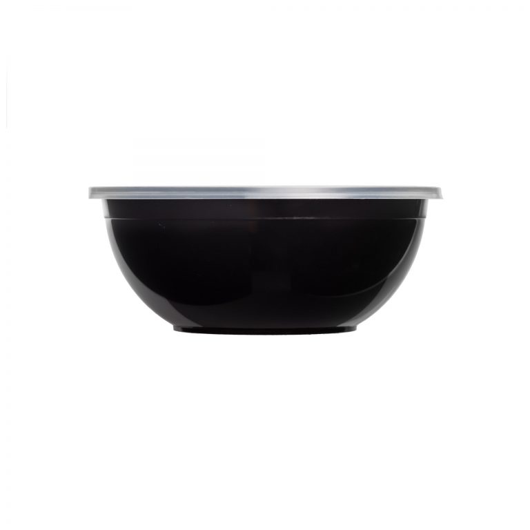 Value Series - Bowl Tabaoware - One Compartment, Black 2